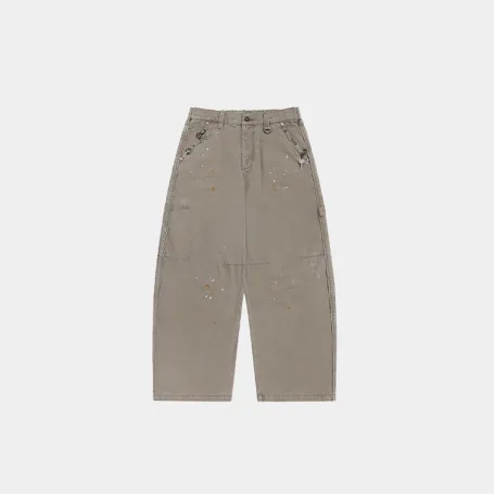Шорты MasonPrince Paint Splatter Distressed Shorts Grey