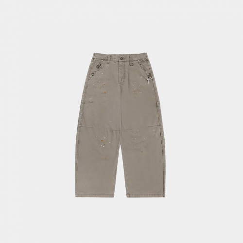 Шорты MasonPrince Paint Splatter Distressed Shorts Grey