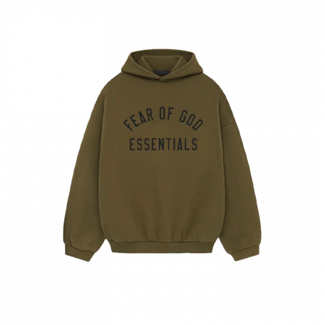 Худи Fear Of God Essentials Fleece Hoodie Olive