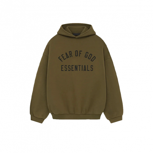 Худи Fear Of God Essentials Fleece Hoodie Olive