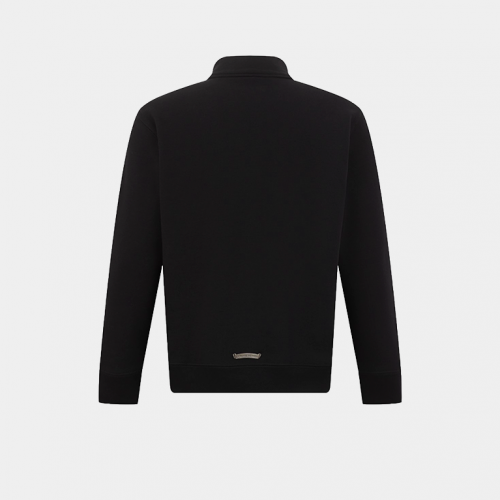 Анорак Chrome Hearts Quarter Zip Crewneck Black