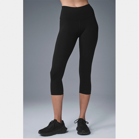 Леггинсы капри Alo Yoga High-Waist Airbrush Capri Black