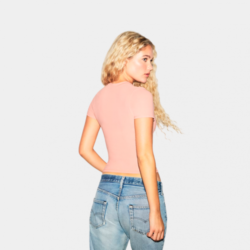 Футболка SKIMS Fits Everybody T-Shirt Desert Clay