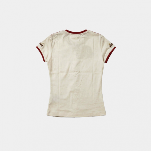 Футболка MasonPrince Lace-Up Slim Fit T-Shirt White