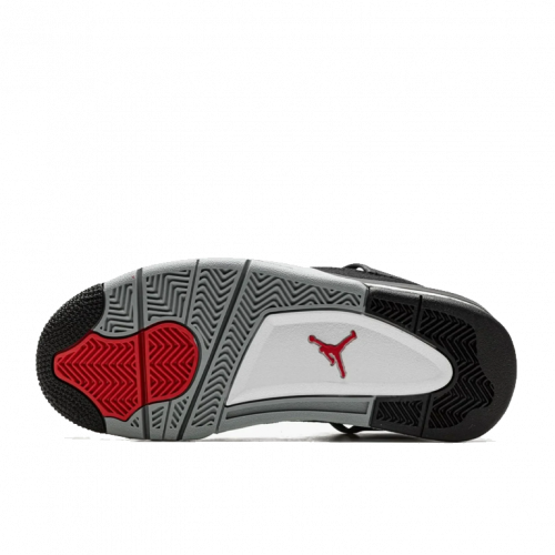 Кроссовки Air Jordan 4 Retro SE Black Canvas (GS)