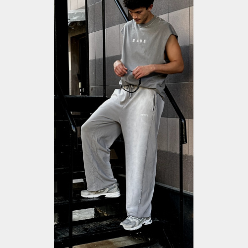 Штаны Sabe Sweatpants Washed Grey