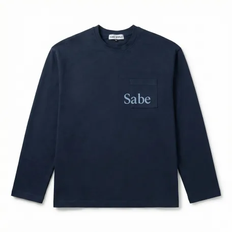Лонгслив Sabe Longsleeve Pocket Navy