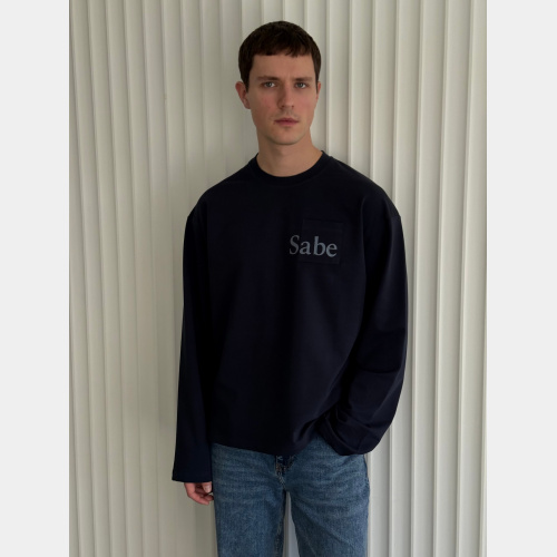 Лонгслив Sabe Longsleeve Pocket Navy
