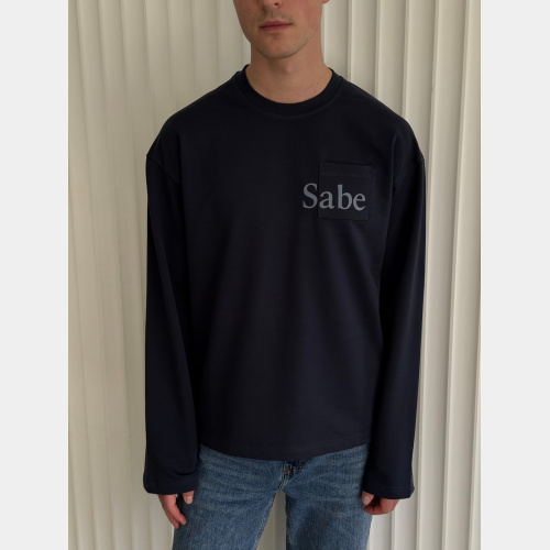 Лонгслив Sabe Longsleeve Pocket Navy