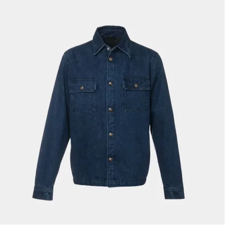 Джинсовка Chrome Hearts Vintage Denim Jacket Indigo