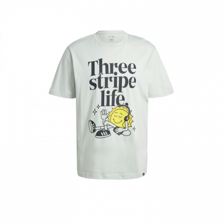Футболка Adidas Positivity Graphic T-Shirt Linen Green