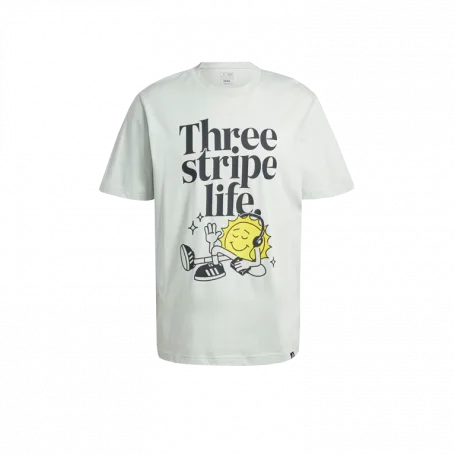 Футболка Adidas Positivity Graphic T-Shirt Linen Green