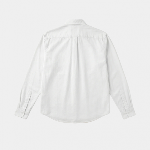 Рубашка MasonPrince Oversized Metal Label Shirt White
