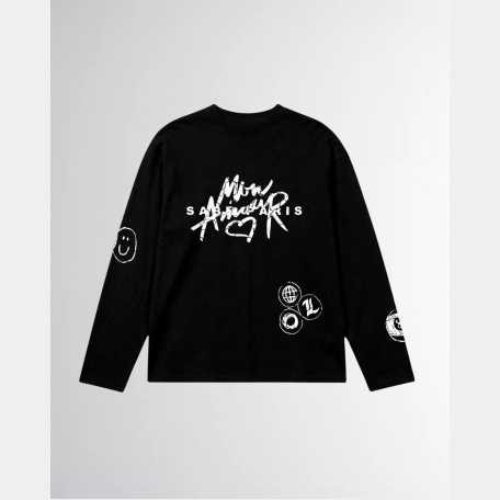 Лонгслив Sabe Mon Amour Black Long Sleeve