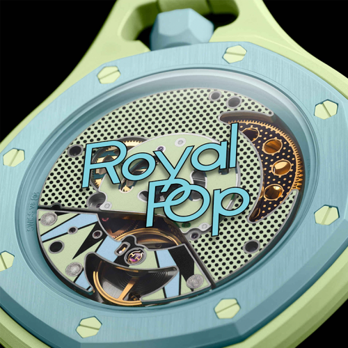 Часы Swatch x Audemars Piguet Bioceramic Royal Pop Blaue Acht