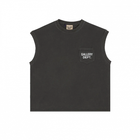 Футболка Gallery Dept Augi Sleeveless Tee Vintage Black