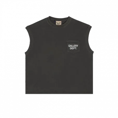 Футболка Gallery Dept Augi Sleeveless Tee Vintage Black