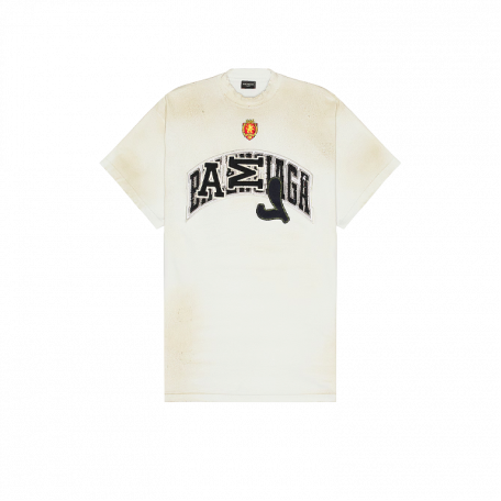 Футболка Balenciaga Skater T-shirt Oversized White