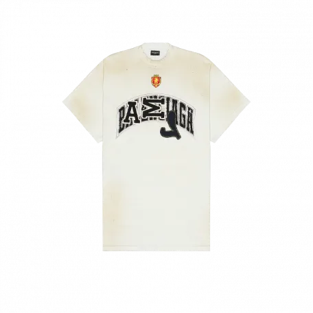 Футболка Balenciaga Skater T-shirt Oversized White