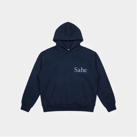 Худи Sabe Hoodie Double Pocket Navy
