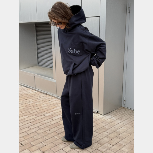 Худи Sabe Hoodie Double Pocket Navy