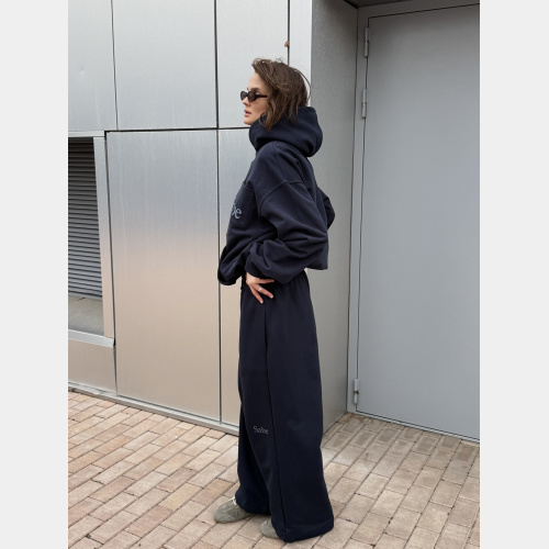 Худи Sabe Hoodie Double Pocket Navy