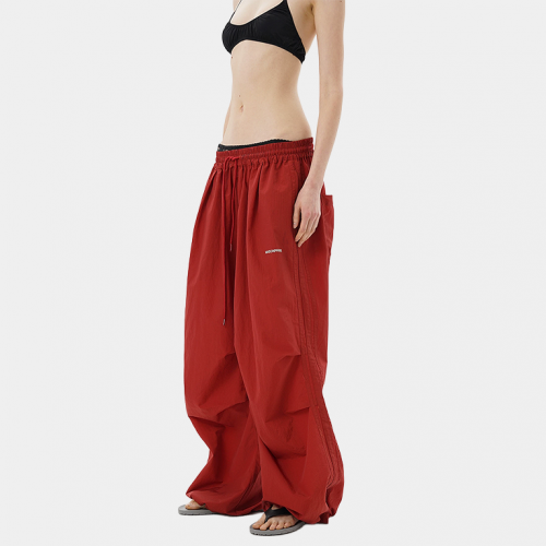 Брюки MasonPrince Casual Parachute Pants Rust Red