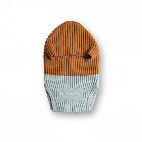 Stone Island Marina Passamontagna Balaclava Orange/Gray