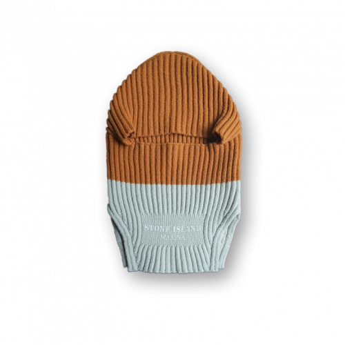 Stone Island Marina Passamontagna Balaclava Orange/Gray