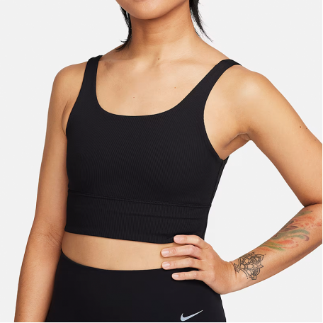 Бра Nike Zenvy Rib Light-Support Black (W)