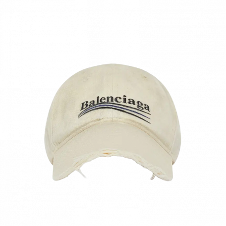 Кепка Balenciaga Political Campaign Destroy Cap Beige