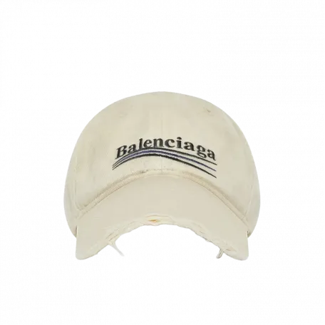 Кепка Balenciaga Political Campaign Destroy Cap Beige