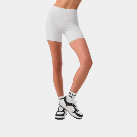 Шорты Alo Yoga 5' Airbrush High-Waist Biker Short White