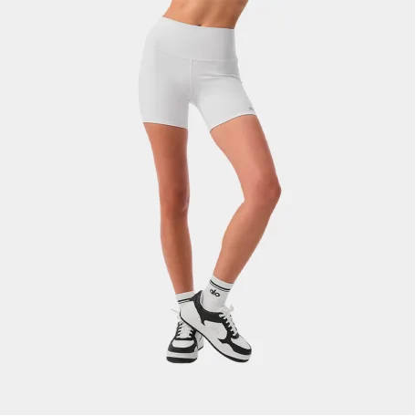 Шорты Alo Yoga 5' Airbrush High-Waist Biker Short White