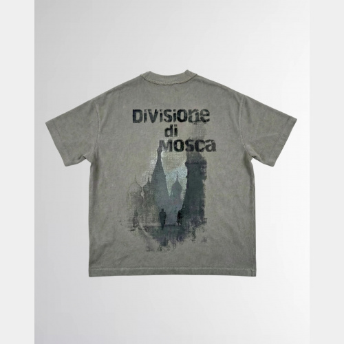 Футболка Sabe T-Shirt Di Mosca Acid Wash Dark Grey