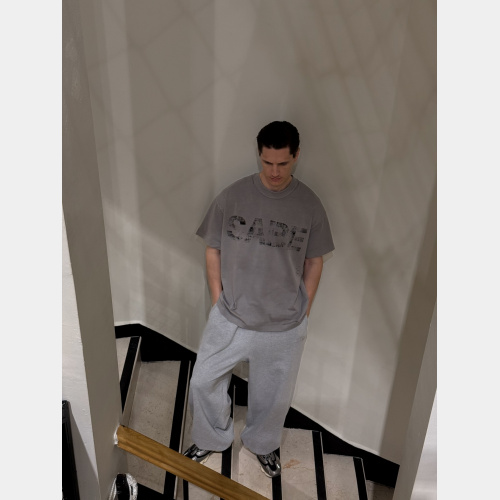 Футболка Sabe T-Shirt Di Mosca Acid Wash Dark Grey