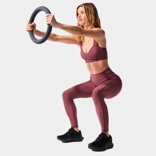 Бра Alo Yoga Airlift Redefine Bra Burgundy Truffle Black