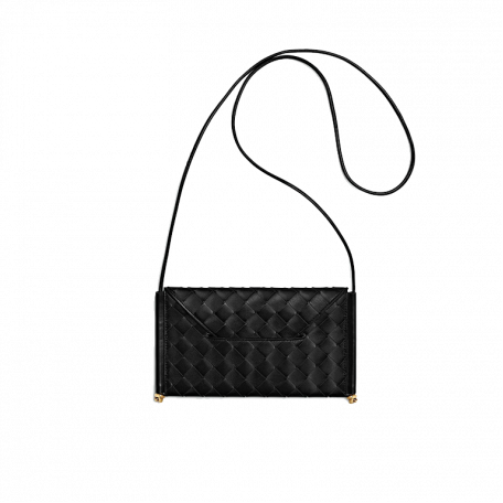 Bottega Veneta Solstice Phone Pouch Black
