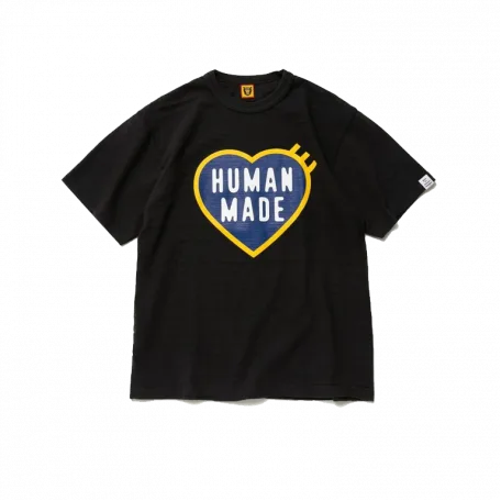 Human Made Big Heart T-Shirt Black