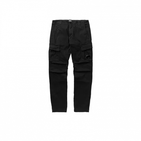 C.P.Company No Peach Microreps Cargo Pant Black