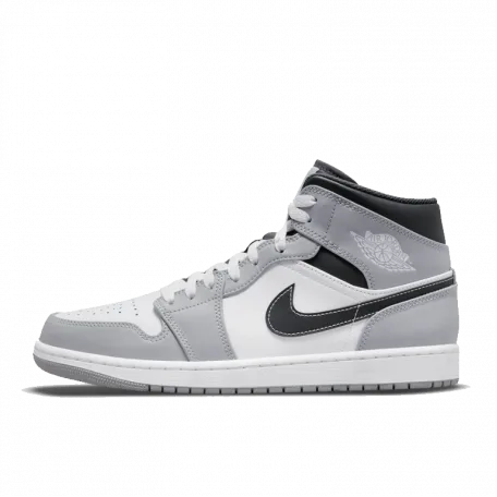 Air Jordan 1 Mid Light Smoke Grey Anthracite
