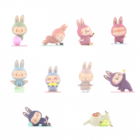 Фигурка Pop Mart Labubu The Monsters Lazy Yoga Blind Box