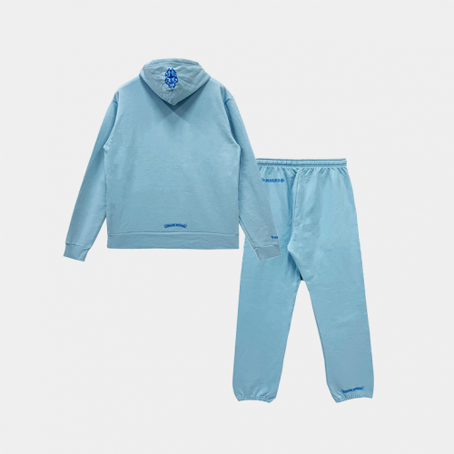 Костюм Chrome Hearts Miami Art Basel Dagger Baby Blue Sweatsuit