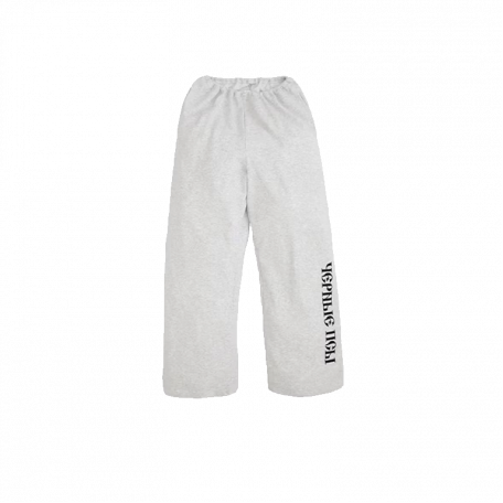 Штаны Yeezy Gosha Black Dogs Joggers Heather Grey