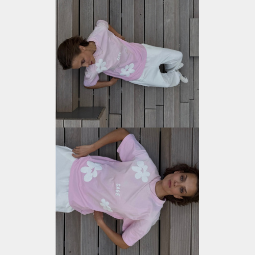 Футболка Sabe Chamomile T-Shirt Pink