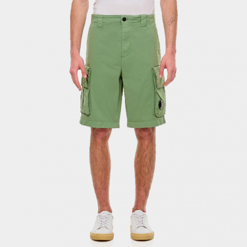 Шорты C.P.Company Twill Stretch Cargo Shorts Light Green