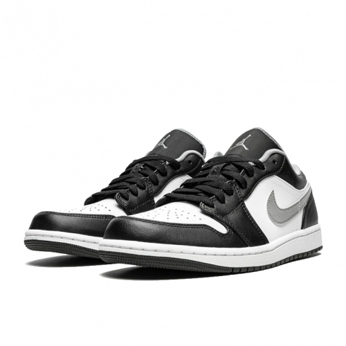 Кроссовки Air Jordan 1 Low Black White Grey