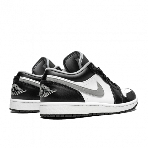 Кроссовки Air Jordan 1 Low Black White Grey