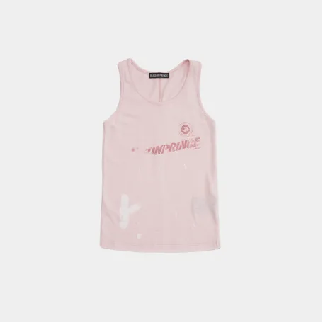 Майка MasonPrince Distressed Logo Tank Top Pink