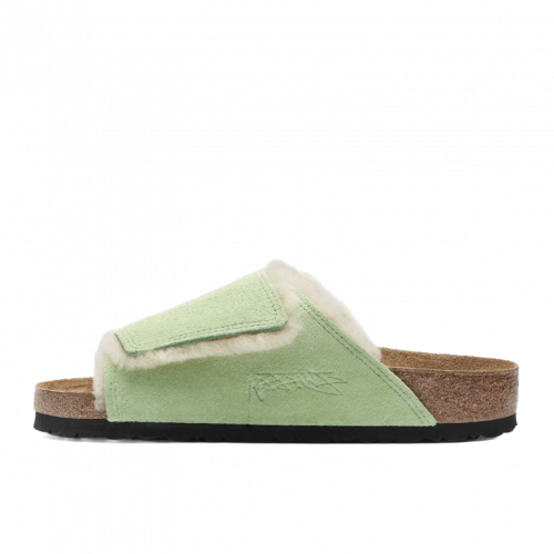 Сандали Birkenstock x Stussy Solana Shearling Slide Washed Green